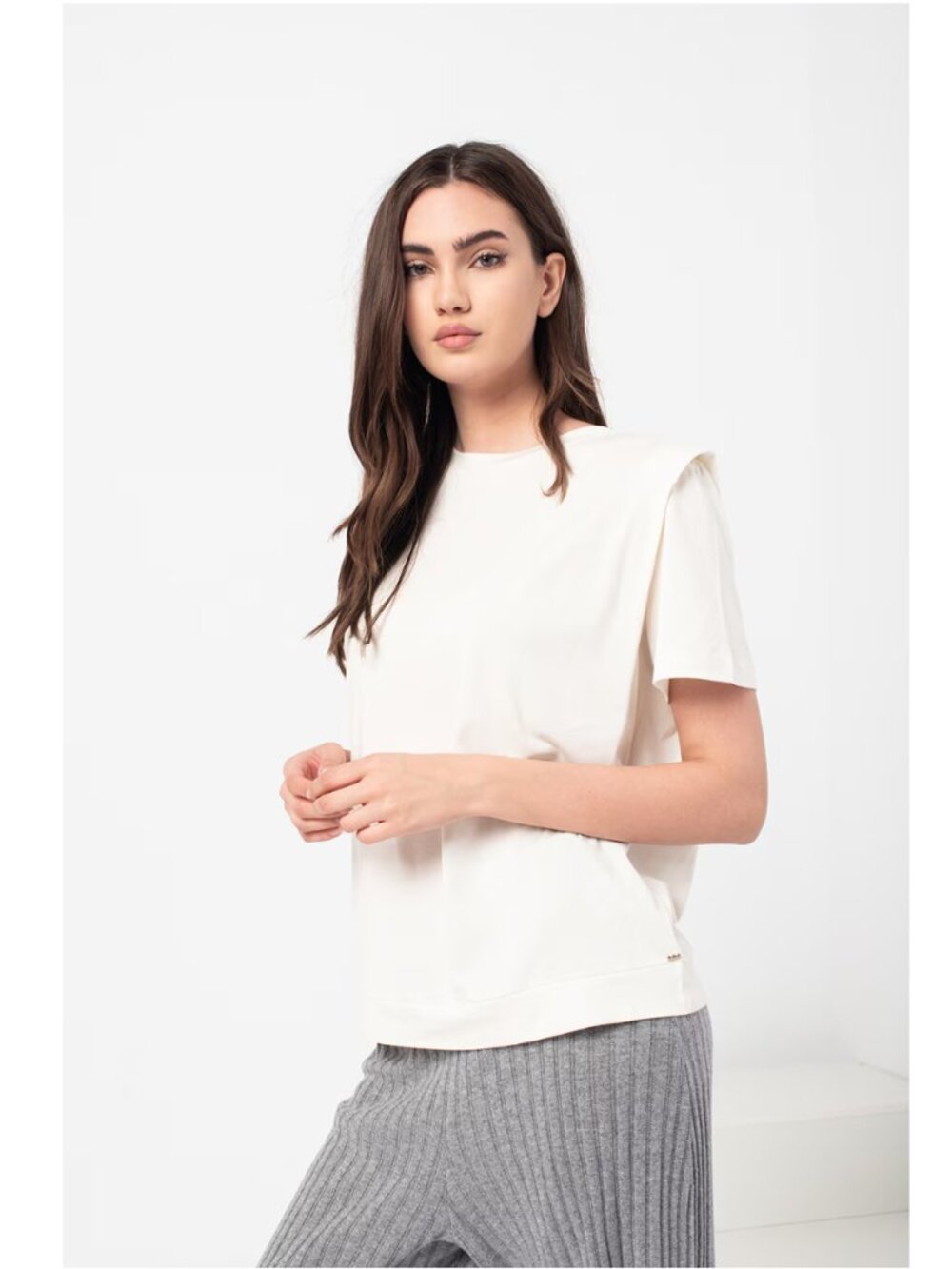 Ted Baker Klaaraa Structured Shoulder Tee